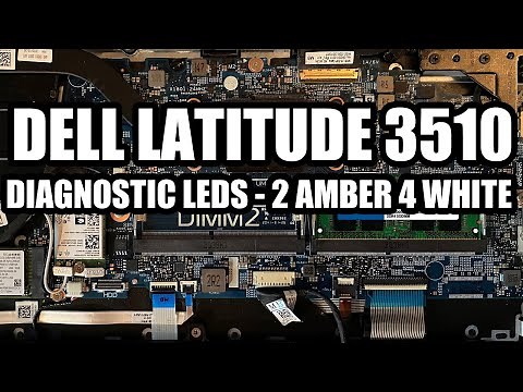 Dell Latitude 3510 Flashing 2 Amber 4 White