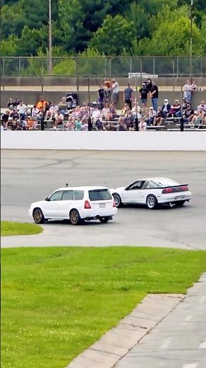 Eagle Talon vs Subaru Forester Spectator Drags at Seekonk Speedway!!!
