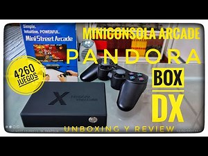 Miniconsola PANDORA BOX DX, Unboxing y Review