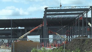 Construction at Amazon data center moving quickly