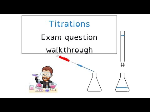 Titrations & Solubility | A level Chemistry Exam Question Walkthrough