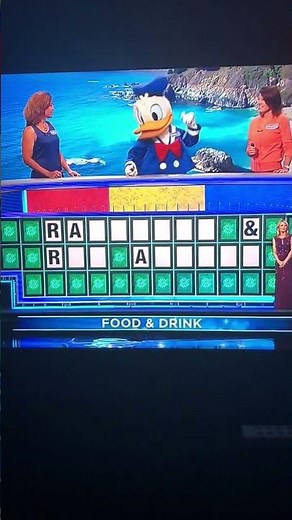 Donald Duck on Wheel of Fortune