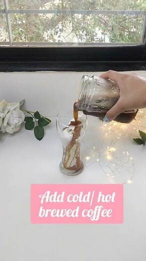 Vanilla Iced Coffee | Coffee in 1 min | Suni cooks | #shorts #healthy #tasty #coffee