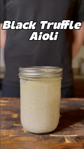Black Truffle Aioli Recipe