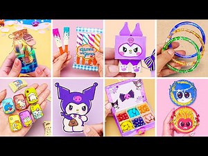 40 Mind-Blowing DIY Paper Craft Ideas & Origami Tutorial - Kuromi Collection | Tiny DIY Craft