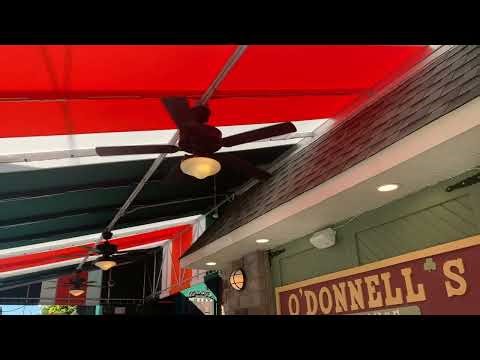 Kichler Renew ceiling fans running on high (deleted video)