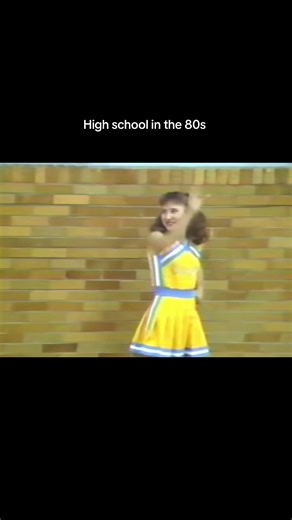 High school in the 80s #memories #highschool #cheerleading #drumcorps #prom