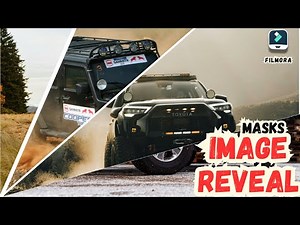 Create Image Reveals & Seamless Transitions Using Masks in Filmora 14 | Step-by-Step Tutorial