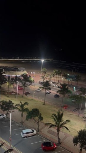 Durban beach night view #Durban #beach #travel #southafrica