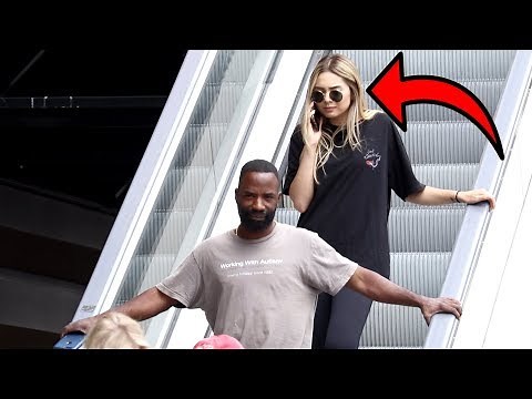 AWKWARD PHONE CALLS ON THE ESCALATOR 7!!