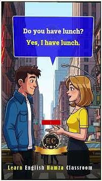 Learn Basic English A1 - Simple Daily Routine Conversation