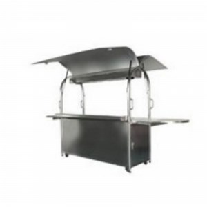 [Hot Item] Portable Food Cart with Push Handle
