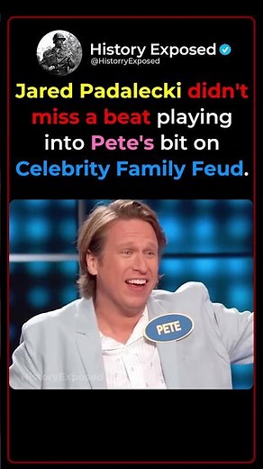 When Jared Padalecki Stole The Show on Celebrity Family Feud 😂🎉