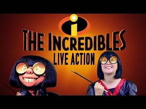 The Incredibles EDNA MODE Live Action Disney Pixar - Madi2theMax