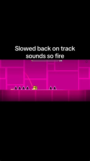 Slowed Back on Track - Geometry Dash Experience