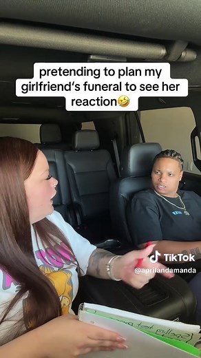 Humorous Funeral Prank with Zigzag Braids Reaction