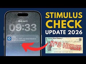 Stimulus Check Update 2026: The $2000 Payment Has Arrived And Here Is How To Claim It
