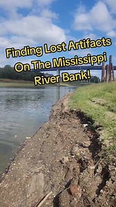 Mudlarking The Mississippi River! Cool Artifacts Found! #metaldetecting #history #memphis #exploring | RelicRiley