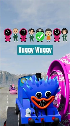 Gammy Bear & Crazy Frog & Conik & Barbie & Batman & Mario Bros VS Barbie bolard in BeamNG.Drive