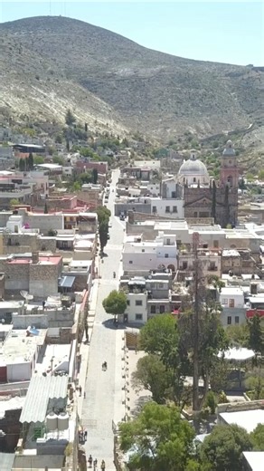 Mexican Town Frozen in Time: Drone Reveals Ruins of Real de Catorce.