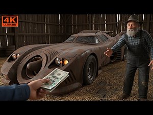 I Bought a 1989 Batmobile for $300 — Grandpa Sold Me His Abandoned Car (Restoration)
