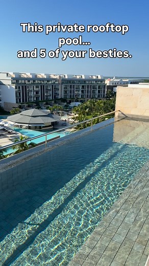 Rooftop pool goals for your next girls trip or bachelorette getaway. Sun, skyline views, and the ultimate spot to sip, snap pics, and celebrate with your besties. Ready to plan the perfect girls trip to Mexico? | World of Wonder Travel LLC | Facebook