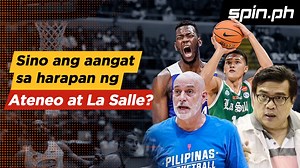 Sino ang mananaig sa Ateneo at La Salle sa kanilang unang paghaharap sa UAAP Season 84 matapos ang mahigit tatlong taon? Patuloy bang mangunguna sina Ange Kouame, SJ Belangel, at Dave Ildefonso ng Blue Eagles? O mahihigitan sila ng kanilang Gilas Pilipinas teammate na si Justine Baltazar upang iakyat ang Green Archers sa ibabaw ng standings? | SPIN.ph