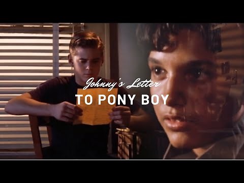 Johnny’s Letter To PonyBoy - The Outsiders (Ending Scene)