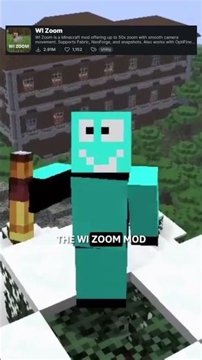 This Minecraft Mod Will Let You Zoom In, A Lot More!