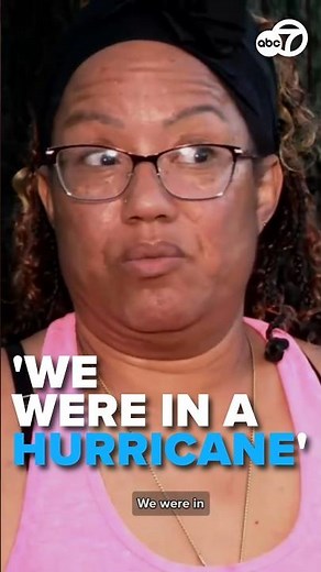 'We were in a hurricane!' -- DMV residents trying to survive last night's storm 💥😭