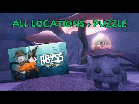 🍄All Mushroom Locations for Aria's Quest 🍄 | Roblox Abyss