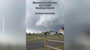 Dramatic Footage of Colorado Slammed by First Tornadoes of 2025
