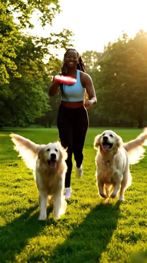 My Two Best Friends and a Frisbee