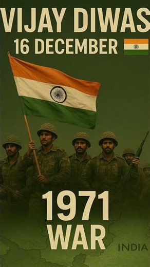 विजय दिवस 16 दिसंबर की हार्दिक शुभकामनाये, भारतीय सेना को सलाम, जय हिंद#indianarmy#saluteindian