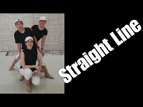 Straight Line Line Dance (demo & count)