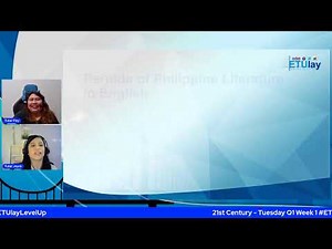 21st Century - Tuesday Q1 Week 1 #ETUlayLevelUp