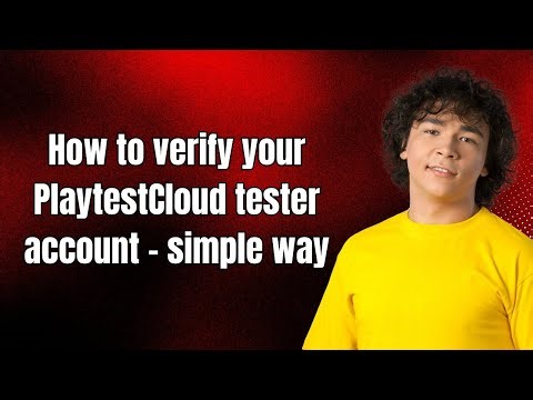 How to verify your PlaytestCloud tester account - simple way