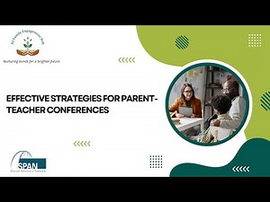Effective Parent Teacher Conferences