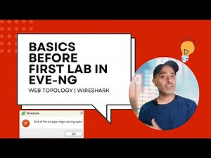 Beginner's Guide: Creating Network Labs in EVE-NG | Using Wireshark | Step-by-Step Tutorial