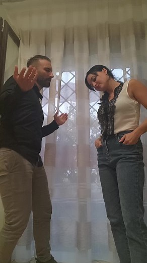 Engaging Conversation Between Two Friends