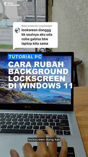 Cara Mengubah Background Lockscreen di Windows 11