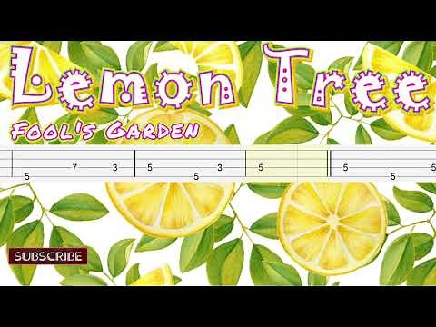 Fool's Garden - Lemon Tree Bass Tabs