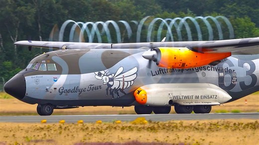 The Last Flight of the C 160 Transall – A German Air Force Farewell