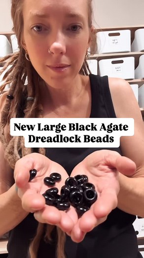 227 reactions · 11 comments |  New Large Black Agate Dreadlock Beads Hole Size: 10mm (13/32 inch) Also available in 6mm and 8mm hole sizes. #mountaindreads #dreadlockbeads #dreadshop #dreadbeads #locbeads #locbead #hairbeads #dreadlocks #longlocs #longdreads #dreadaccessories #dreadlockstyle #dreadhead #dreadhair #dreadstyles  | Mountain Dreads | Facebook