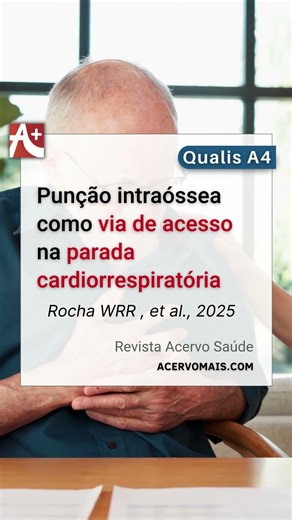 Punção intraóssea como via de acesso na parada cardiorrespiratória