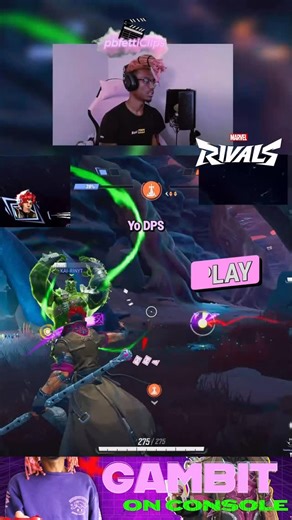 Marvel Rivals: This is how you PLAY GAMBIT #20 (How to CLEANSE with Gambit in Marvel Rivals) Master Gambit in #MarvelRivals and dominate the ranked scene! Marvel Rivals support gameplay showing how good healer decisions can carry team fights. #marvelrivals #marvelrivalsclips #marvelrivalsgambit #gamingclips | pbfetticlips