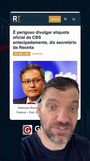 É PERIGOSO divulgar a alíquota da CBS? 🤡 Empreender no Brasil é muito mais!