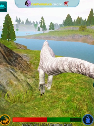 Giganotosaurus vs Ankylosaurus en The Cursed Isle