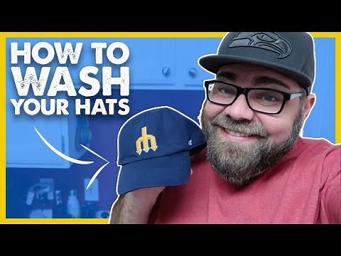 How To Wash Your Hats :: AMAZING Transformation!