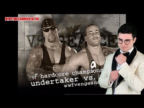 Undertaker vs RVD - Hardcore Title: WWE Vengeance 2001 (Commentary)